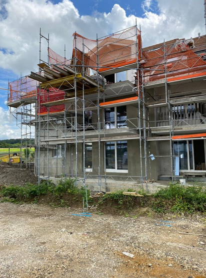 Romanel Fac╠ºade en travaux